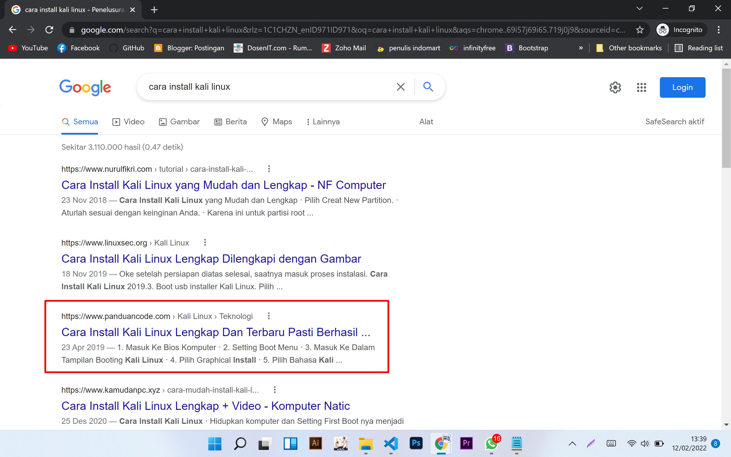 Contoh Konten Pilar Page #1